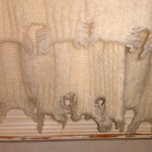 New double zero oversized Cardigan sweater - Picture 3 of 7